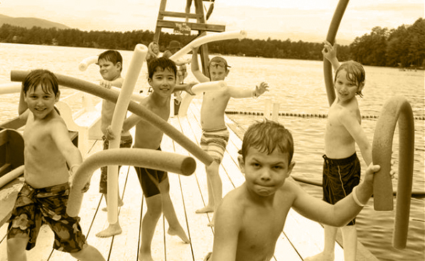 Waterfront Activities at Camp Robin Hood